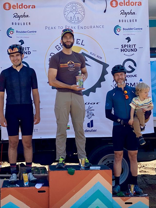 NedGravel 2023 Silver Course podium